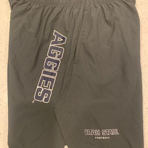 Nike Dri Fit Utah State Aggies Football Shorts!